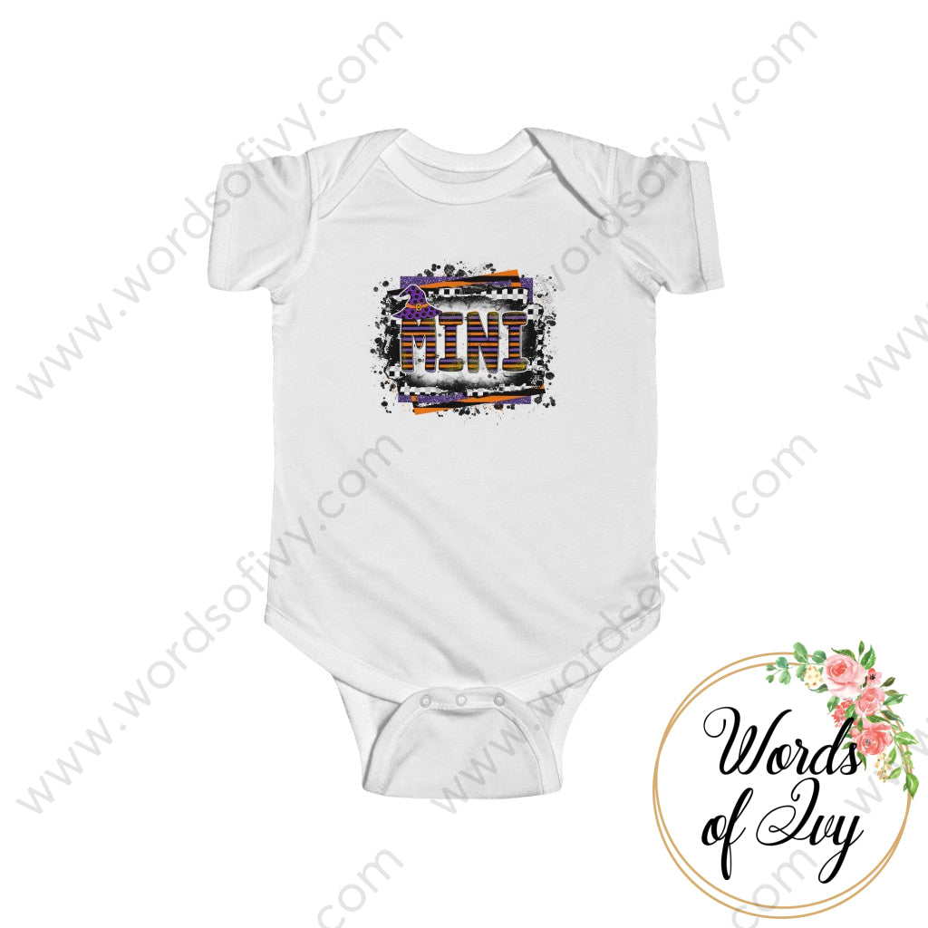 Baby Tee - Halloween Mini 220717001 White / Nb (0-3M) Kids Clothes