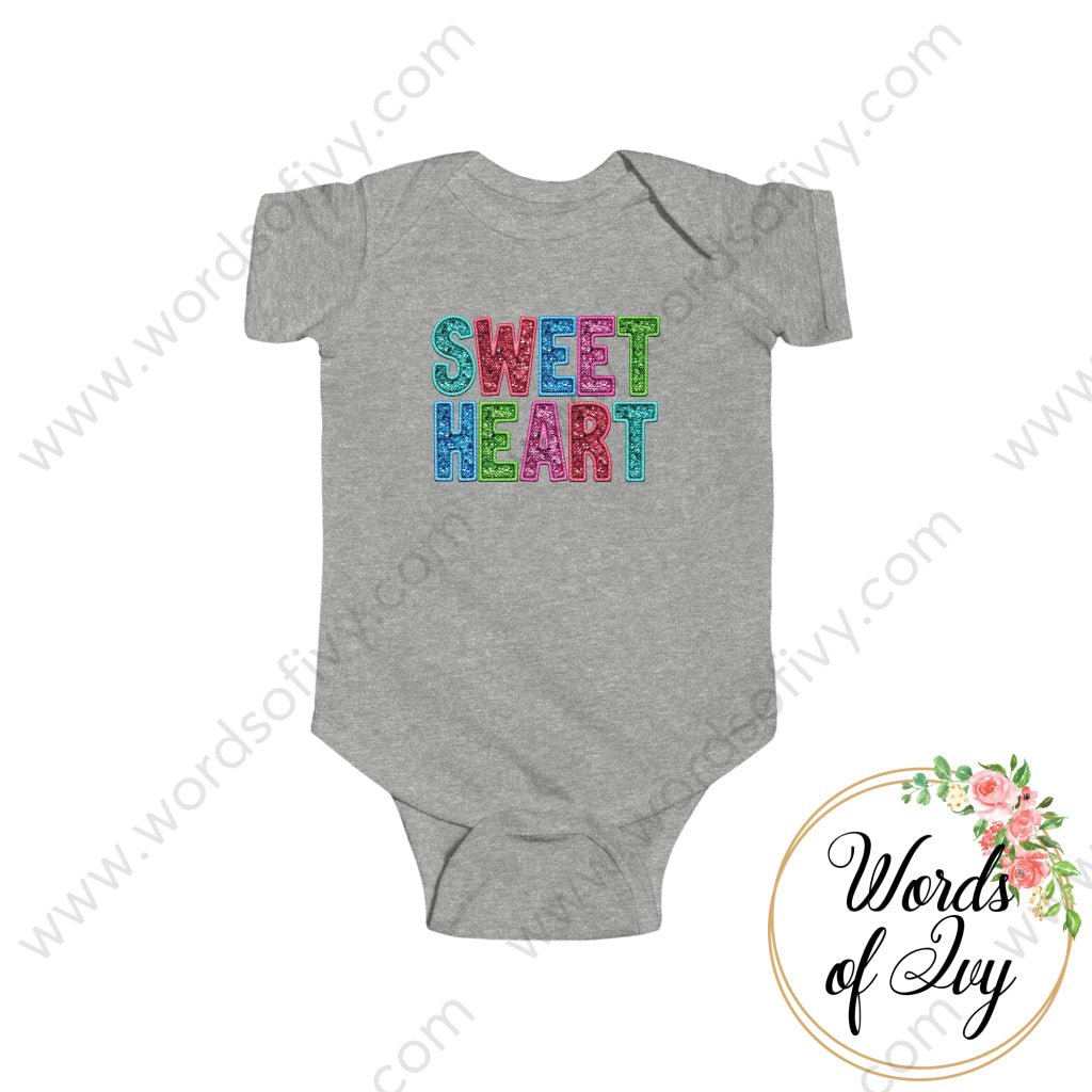 Baby Tee - SWEET HEART 240105007 | Nauti Life Tees