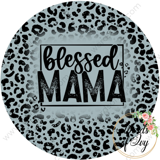Car Coaster - Blessed Mama 220814024 | Nauti Life Tees