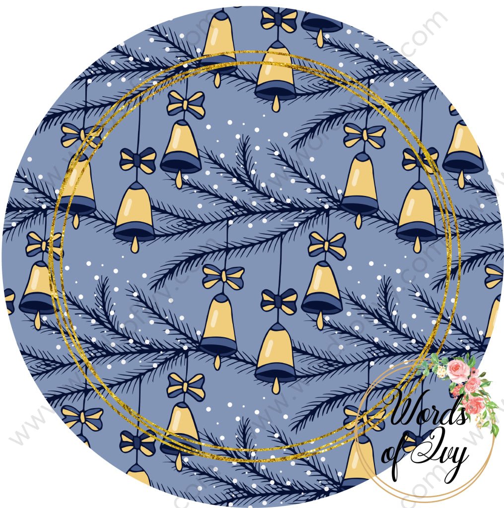 Car Coaster Digital Download - Blue Christmas 211111-011