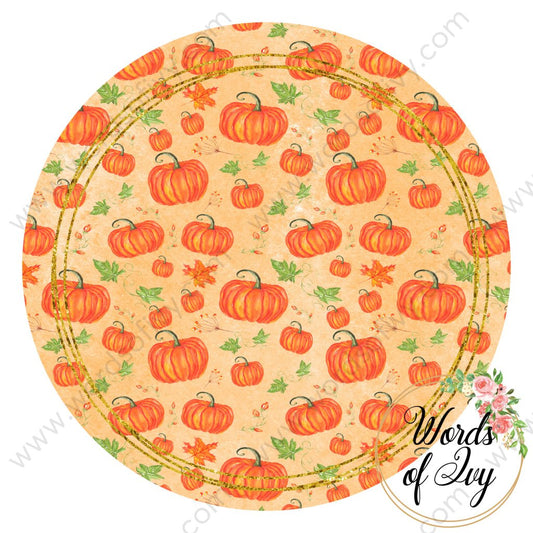 Car Coaster Digital Download - Fall Pumpkin 210815-018 | Nauti Life Tees
