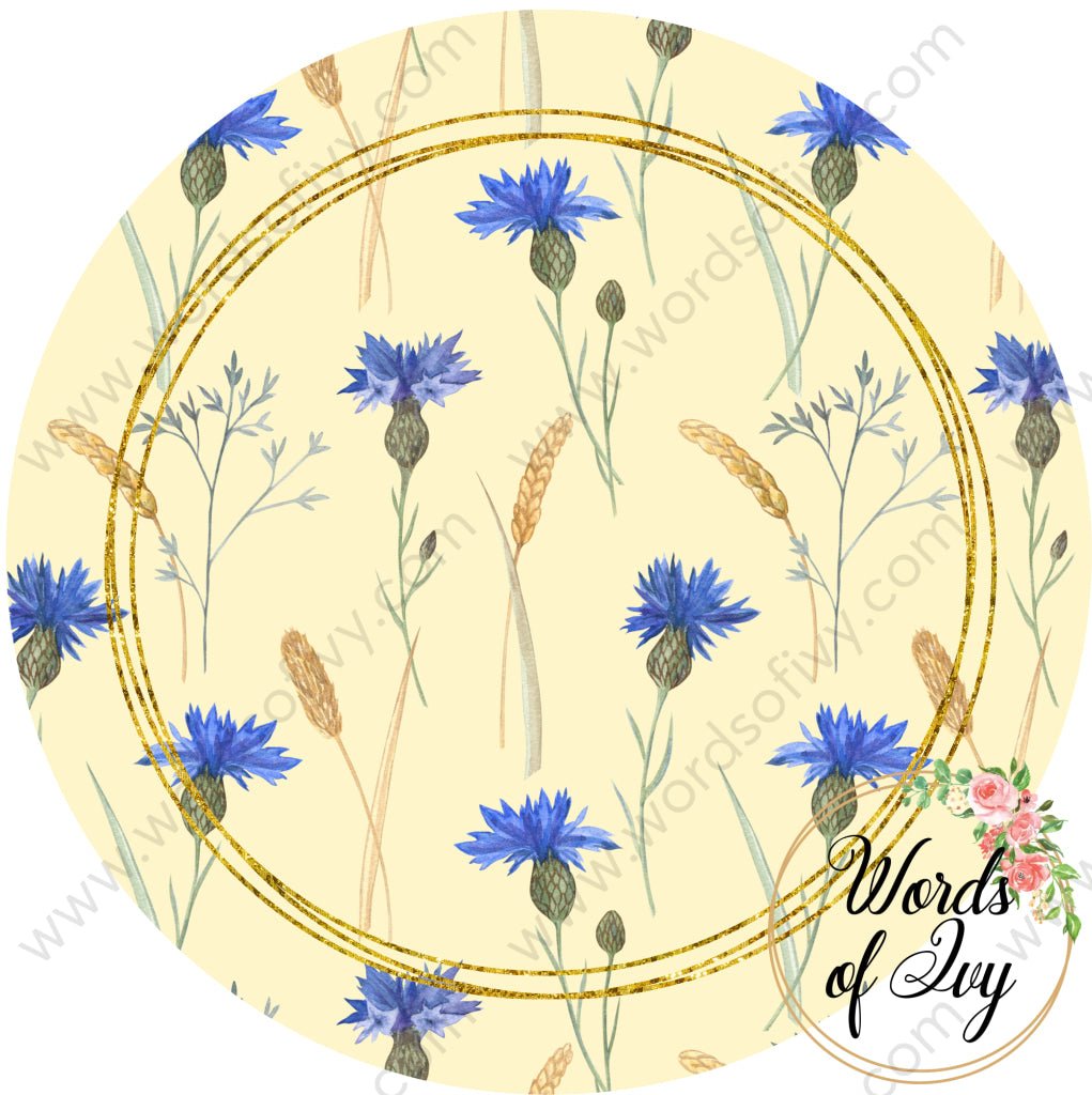 Car Coaster Digital Download - Floral 211229-002