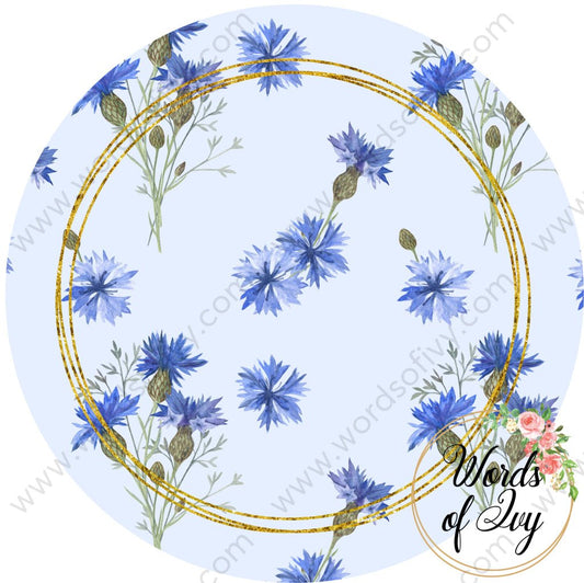 Car Coaster Digital Download - Floral 211229-005