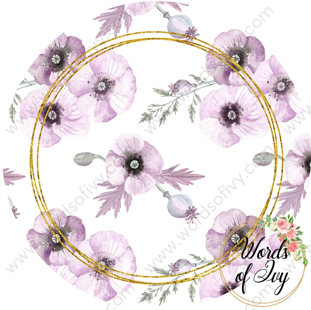 Car Coaster Digital Download - Floral 211229-009 | Nauti Life Tees