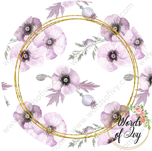 Car Coaster Digital Download - Floral 211229-009 | Nauti Life Tees