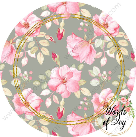 Car Coaster Digital Download - Floral 211229-014 | Nauti Life Tees