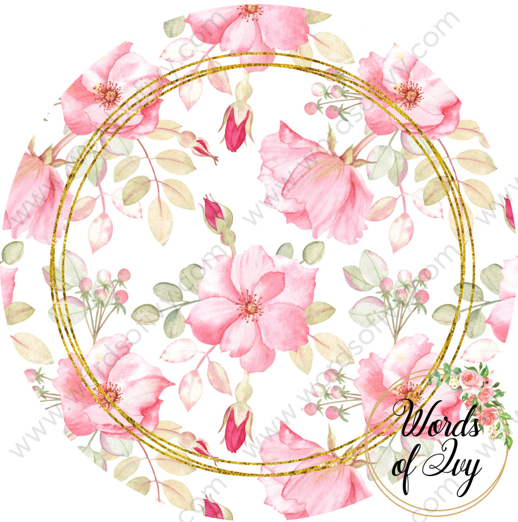 Car Coaster Digital Download - Floral 211229-016 | Nauti Life Tees