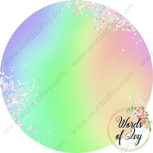 Car Coaster Digital Download - Iridescent Rainbow 220822-008 | Nauti Life Tees