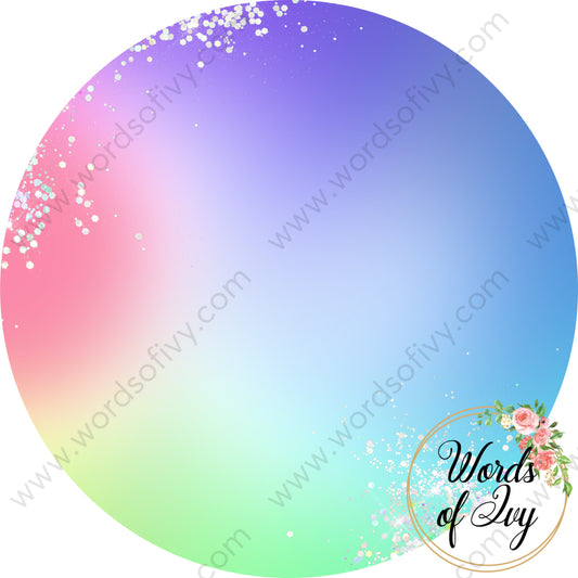 Car Coaster Digital Download - Iridescent Rainbow 220822-012 | Nauti Life Tees