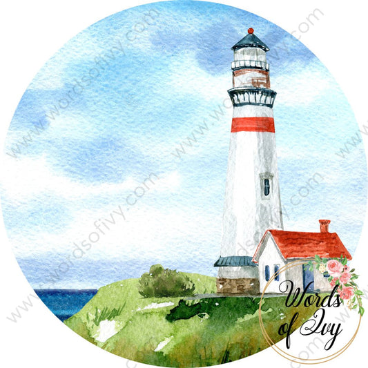 Car Coaster Digital Download - Lighthouse 220612-006 | Nauti Life Tees