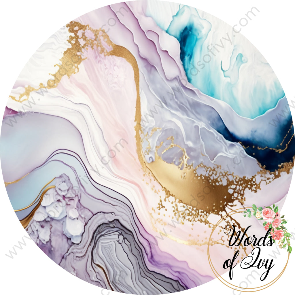 Coaster Digital Download - Pastel Abstract 230423038