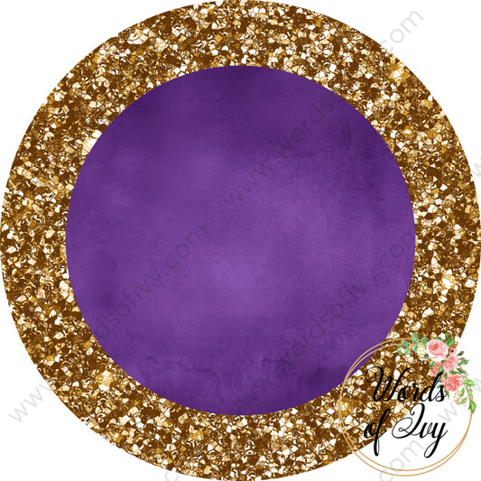 Car Coaster Digital Download - Royal Purple and Gold 210829-002 | Nauti Life Tees