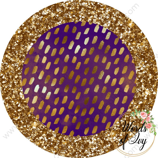 Car Coaster Digital Download - Royal Purple and Gold 210829-008 | Nauti Life Tees