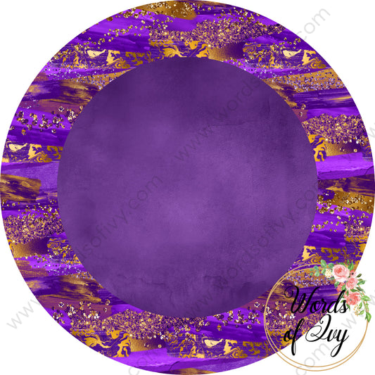 Car Coaster Digital Download - Royal Purple and Gold 210829-017 | Nauti Life Tees