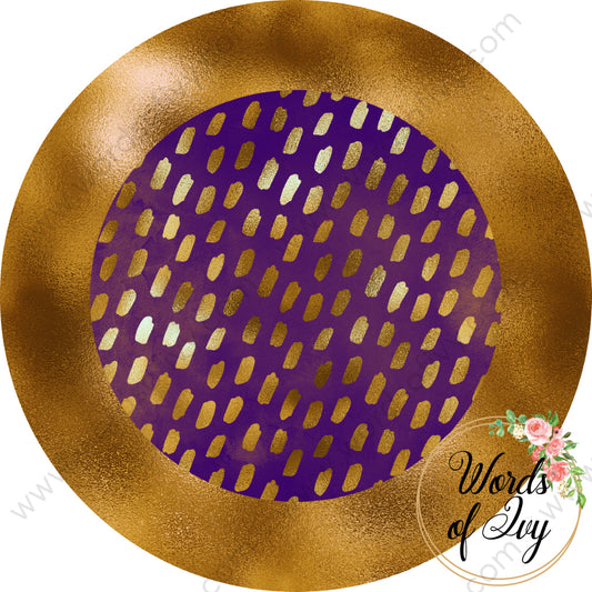 Car Coaster Digital Download - Royal Purple and Gold 210829-032 | Nauti Life Tees