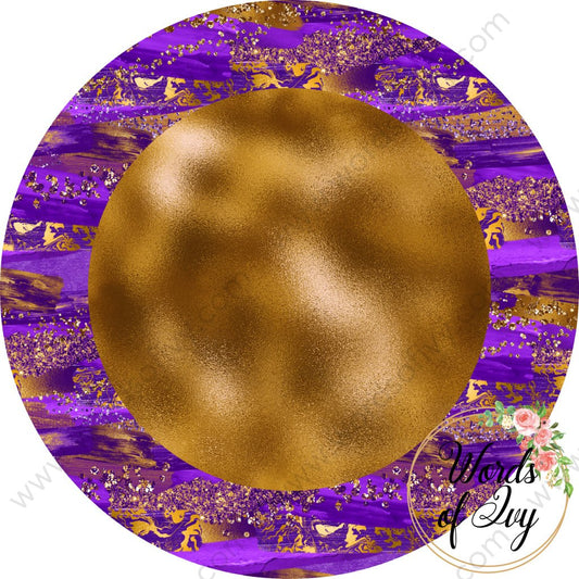 Car Coaster Digital Download - Royal Purple and Gold 210829-033 | Nauti Life Tees