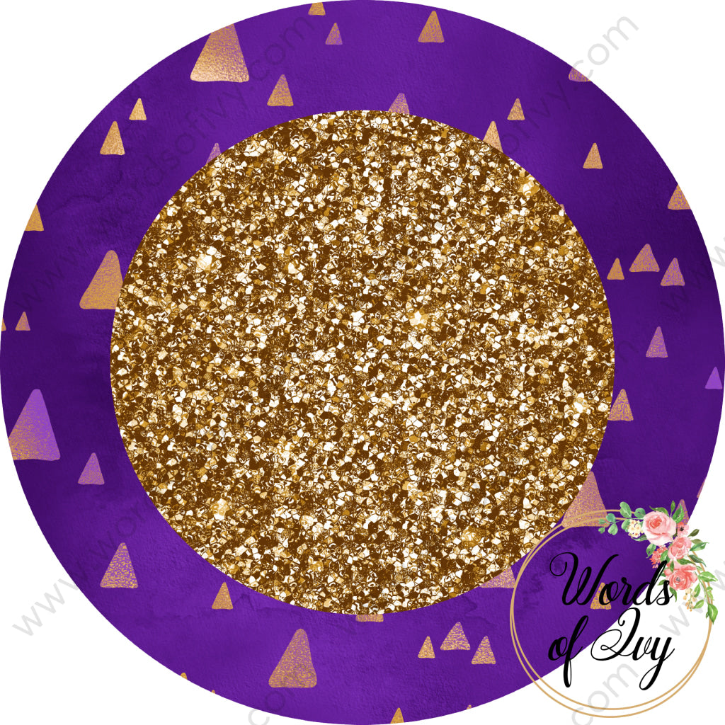 Car Coaster Digital Download - Royal Purple and Gold 210829-037 | Nauti Life Tees