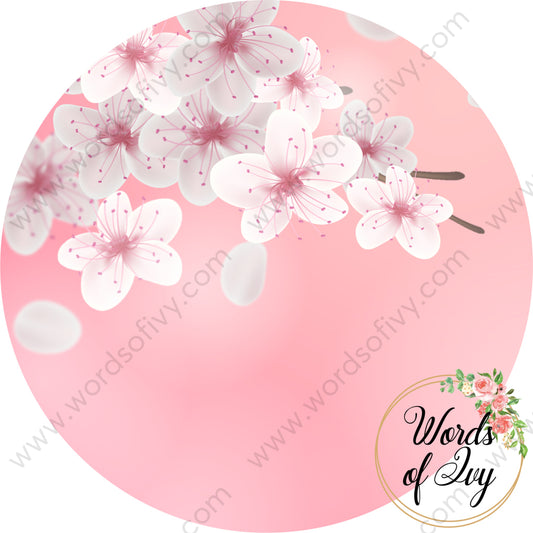 Car Coaster Digital Download - Spring Flowers 220409-002