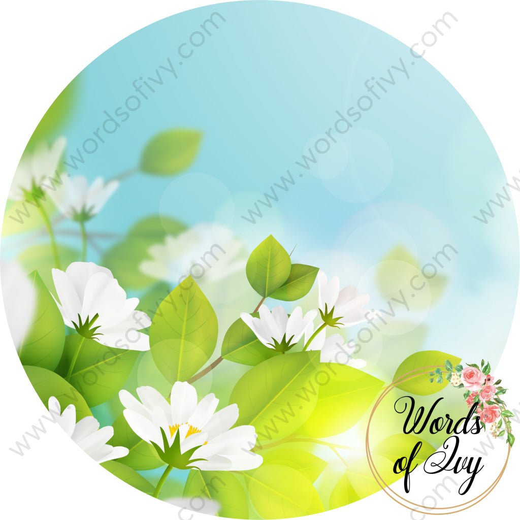 Car Coaster Digital Download - Spring Flowers 220409-004 | Nauti Life Tees