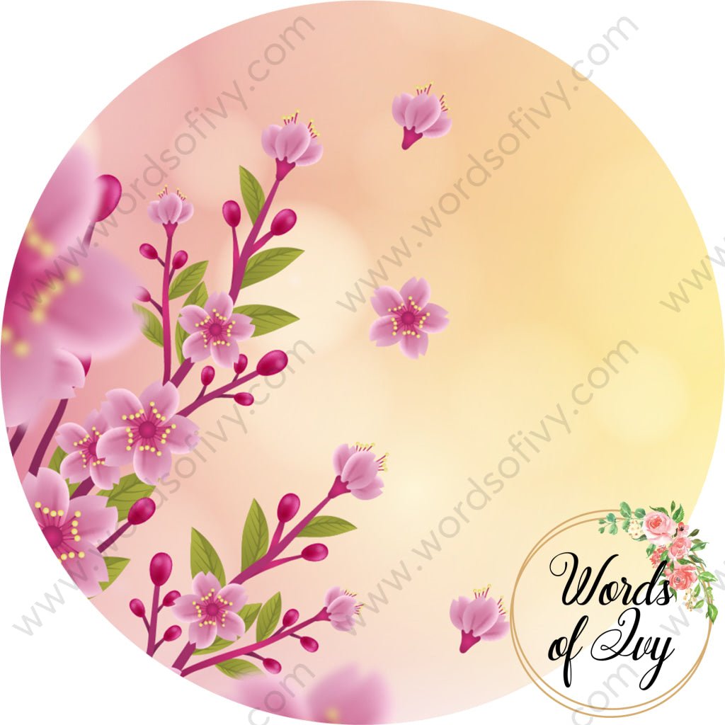 Car Coaster Digital Download - Spring Flowers 220409-006 | Nauti Life Tees