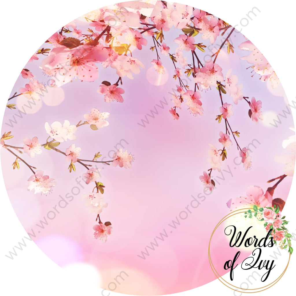 Car Coaster Digital Download - Spring Flowers 220409-020