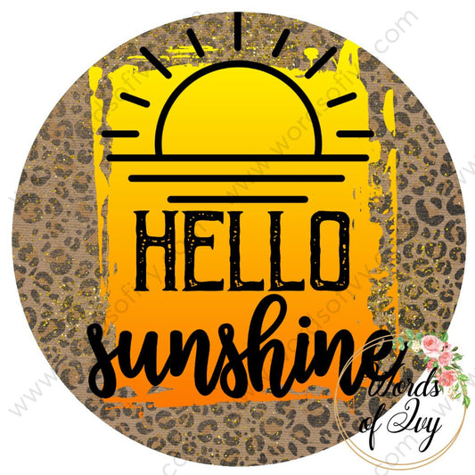 Car Coaster - Hello Sunshine 220912014 | Nauti Life Tees