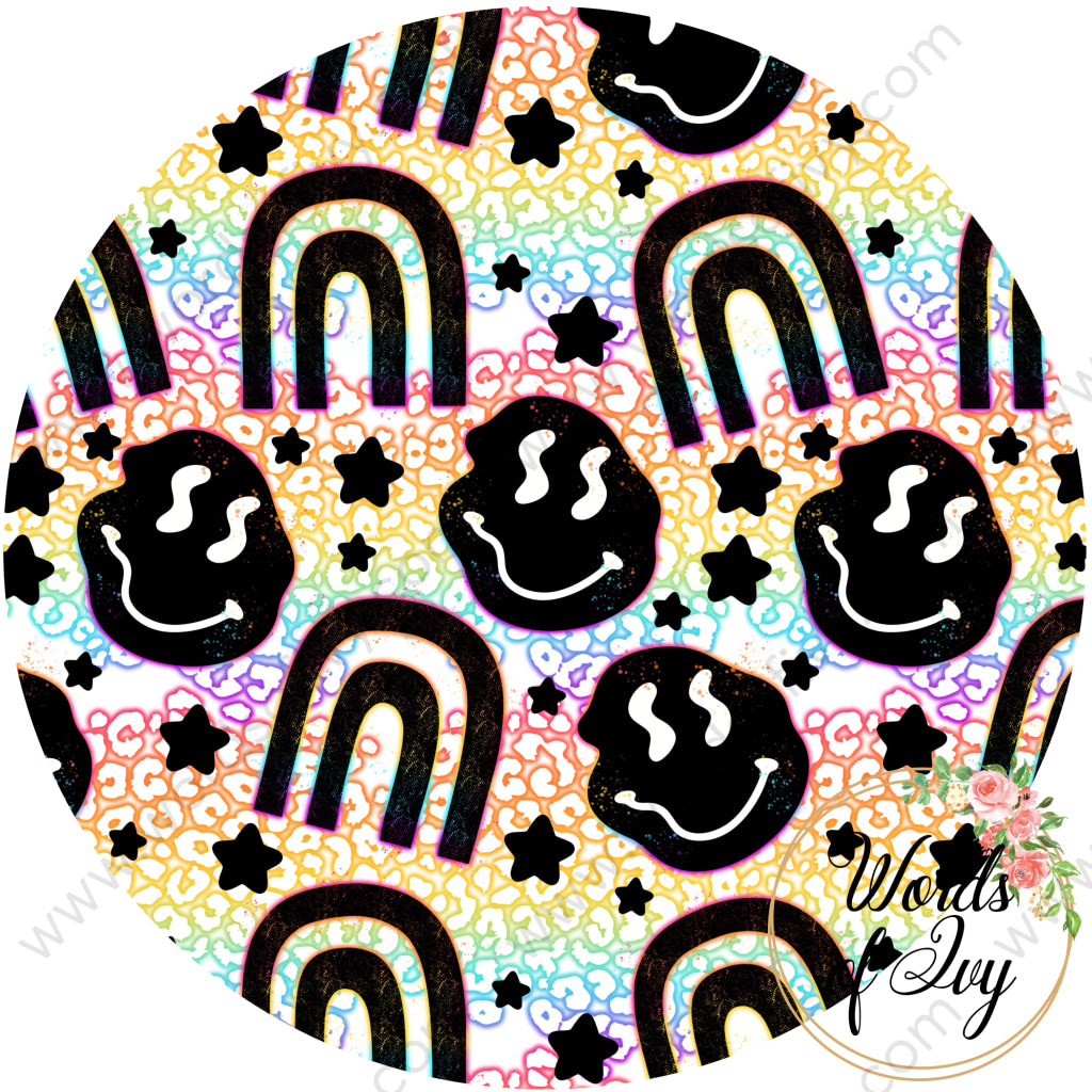Car Coaster - Rainbow Smiley 220710016