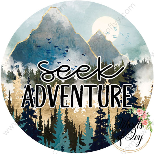 Car Coaster - Seek Adventure 221123013 | Nauti Life Tees