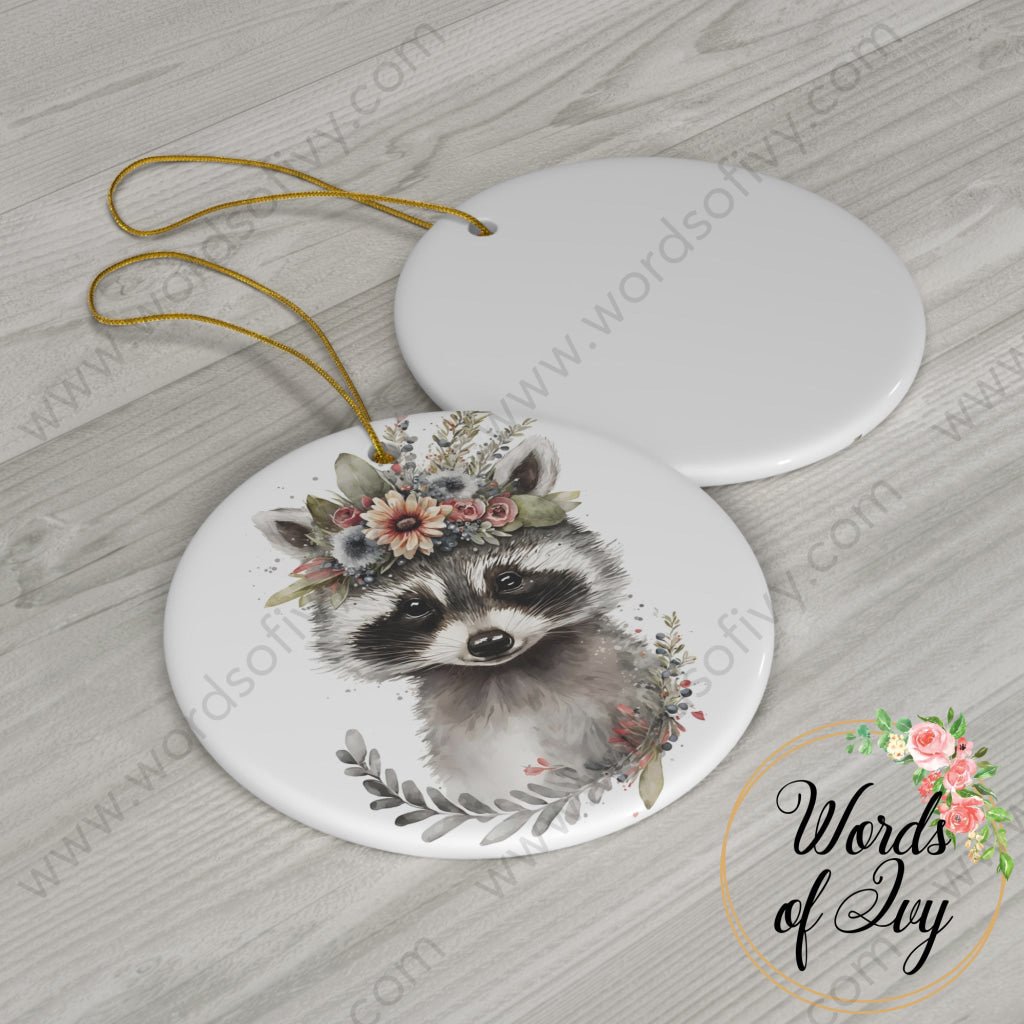 Christmas Ornament - Boho Raccoon 230709019 Home Decor