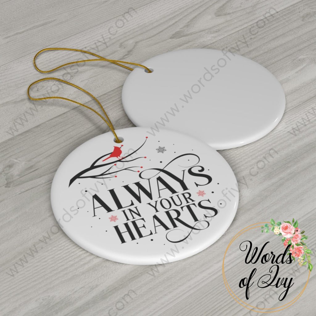 Christmas Ornament - Cardinal Alwys In Your Heart 221213007 Home Decor