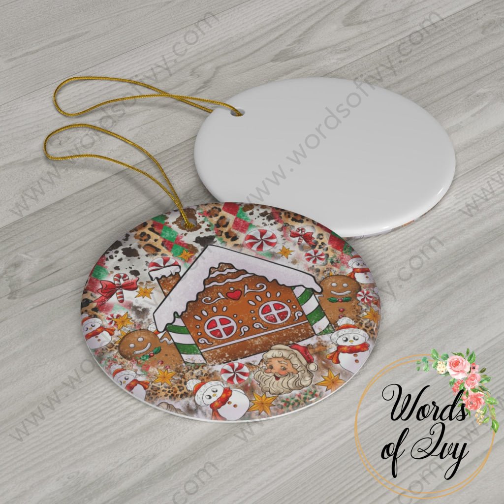 Christmas Ornament - Gingerbread house 221206010 | Nauti Life Tees