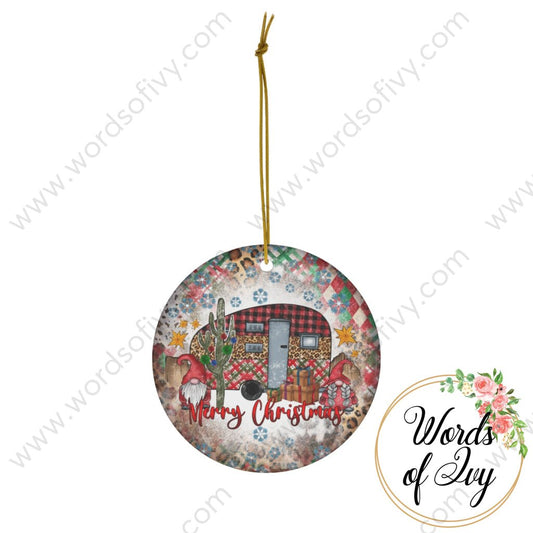 Christmas Ornament - Gnome Camper 221206017 | Nauti Life Tees