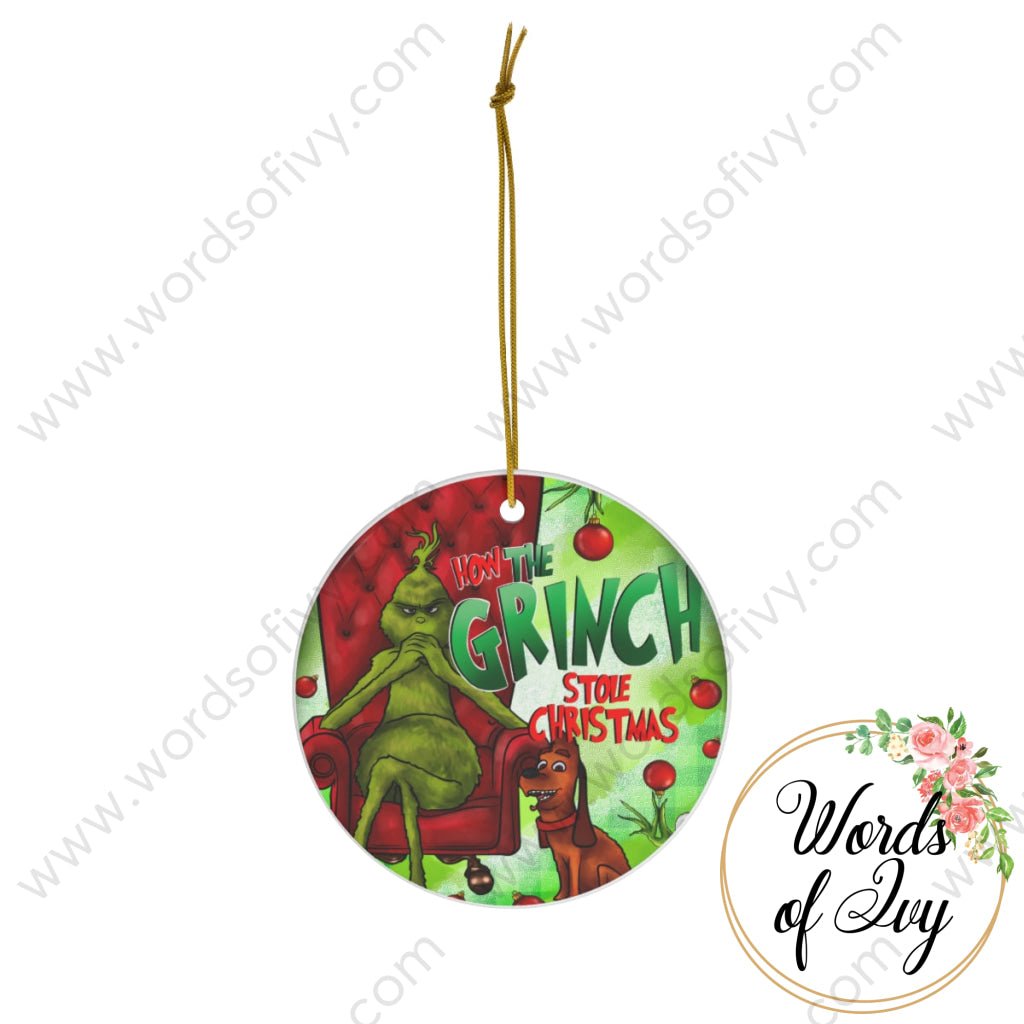 Christmas Ornament - Grinch 221110026 | Nauti Life Tees