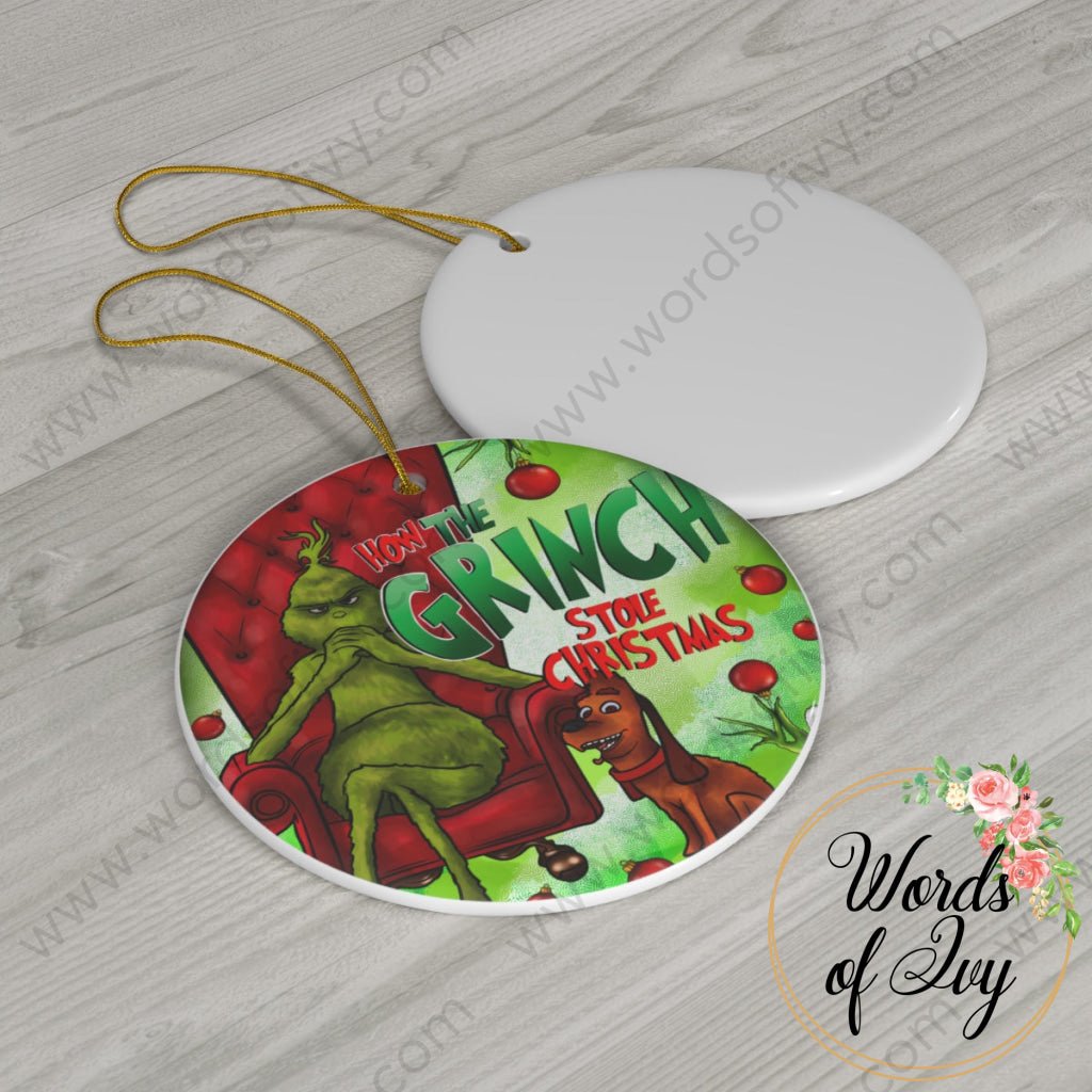 Christmas Ornament - Grinch 221110026 | Nauti Life Tees