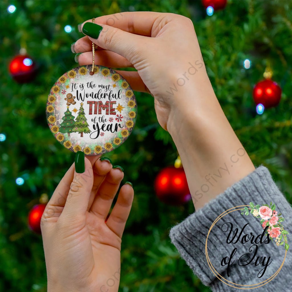 Christmas Ornament - It's the most wonderful time of the year 221206009 | Nauti Life Tees