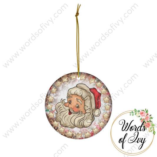 Christmas Ornament - Santa 221206018 | Nauti Life Tees