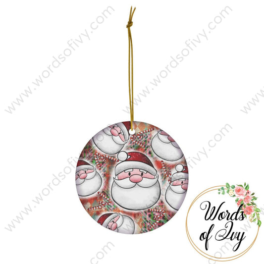Christmas Ornament - Santa 221206019 | Nauti Life Tees