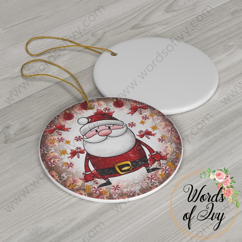 Christmas Ornament - Santa 221220006 | Nauti Life Tees