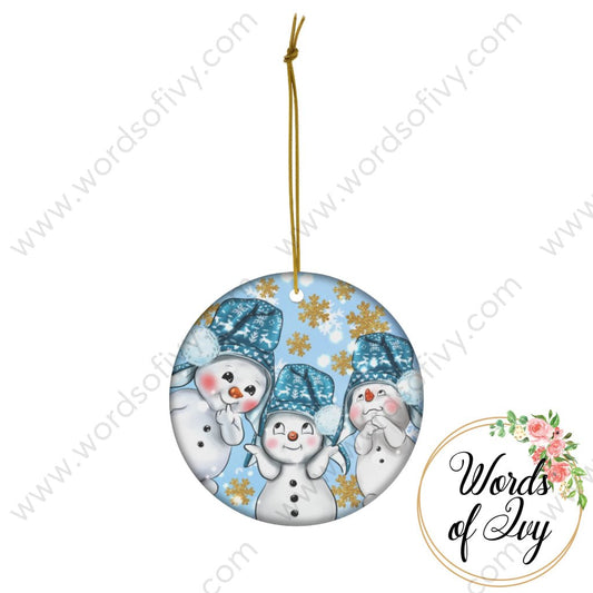 Christmas Ornament - Snow People snowflakes 221121012 | Nauti Life Tees