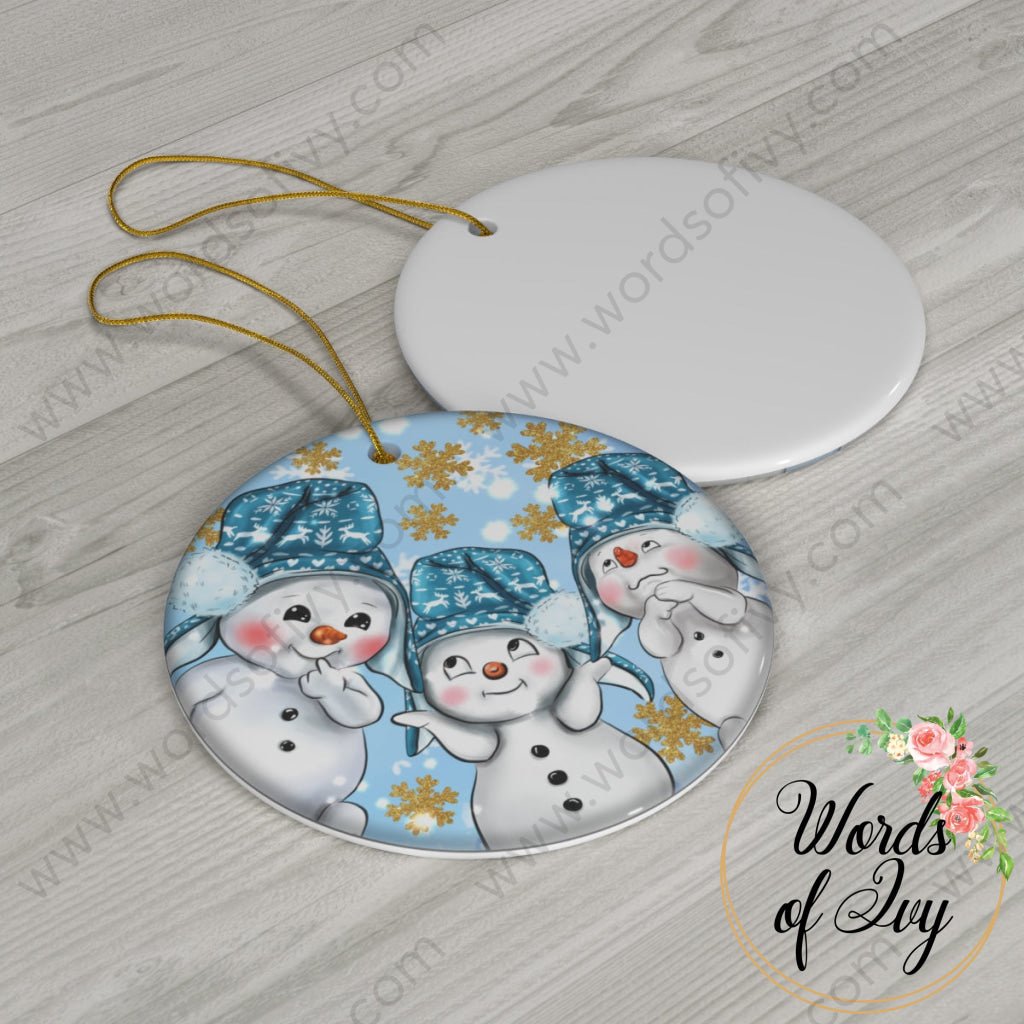 Christmas Ornament - Snow People snowflakes 221121012 | Nauti Life Tees