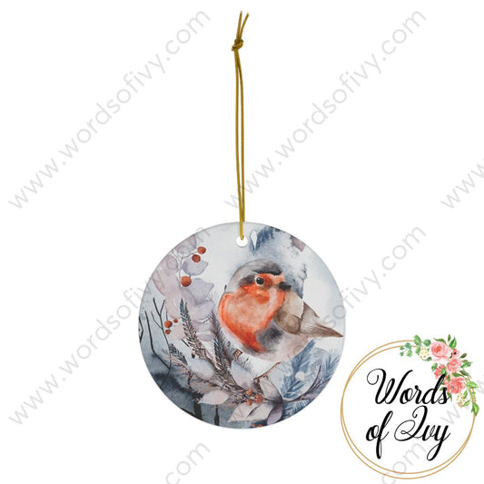 Christmas Ornament - Winter Bird 230616002 | Nauti Life Tees