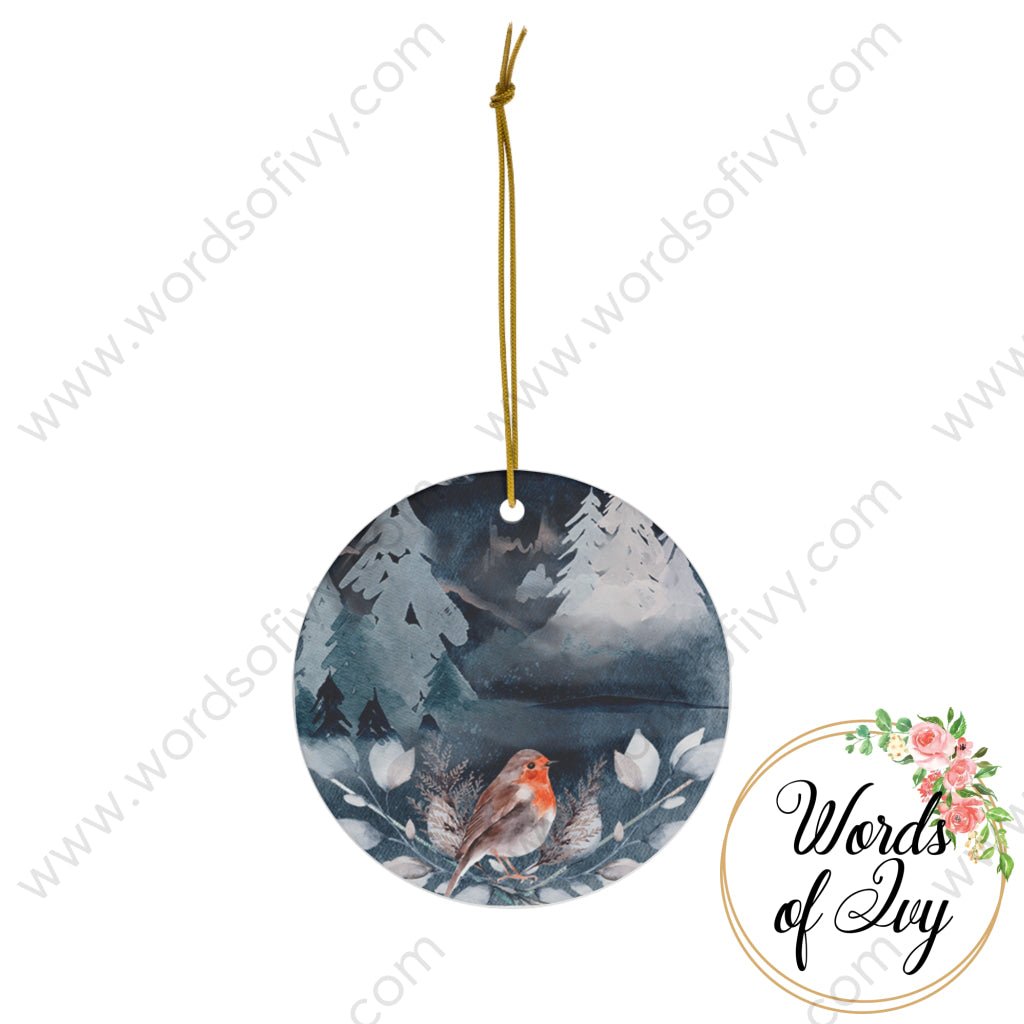 Christmas Ornament - Winter Bird 230616004 | Nauti Life Tees