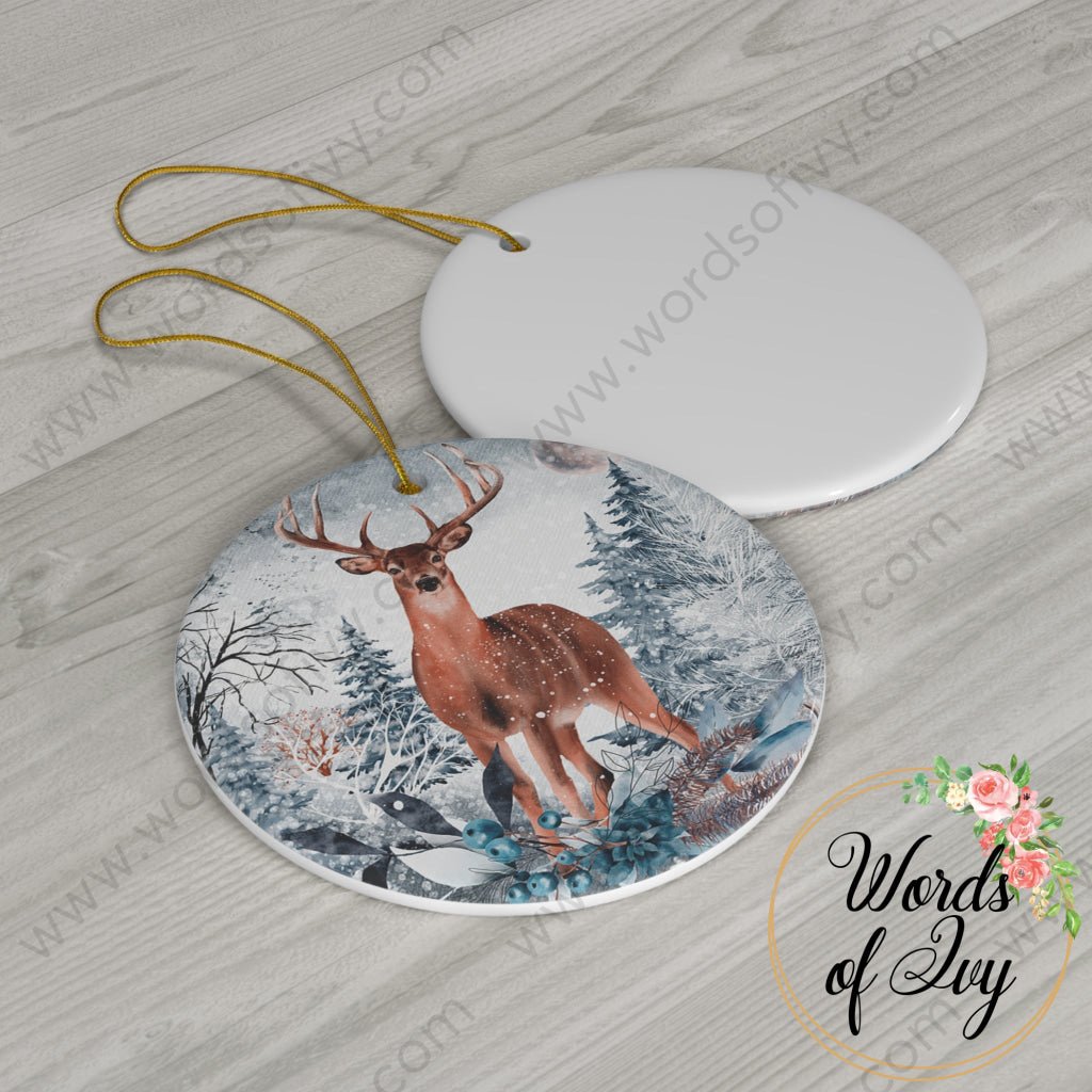 Christmas Ornament - Winter Deer 230616006 Home Decor
