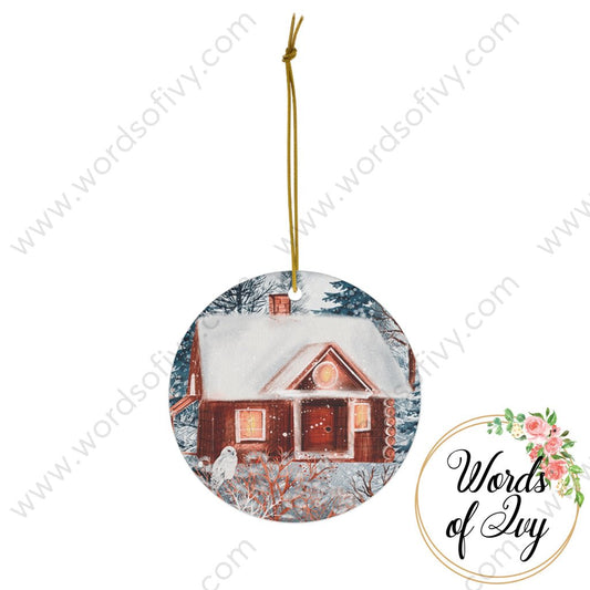 Christmas Ornament - Winter Home 230616010 | Nauti Life Tees