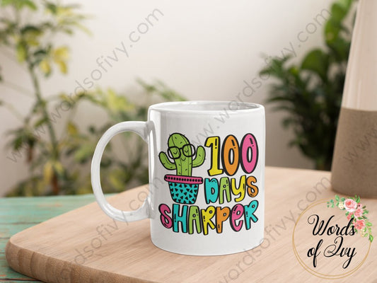 Coffee Mug - 100 Days Sharper 230719003 | Nauti Life Tees
