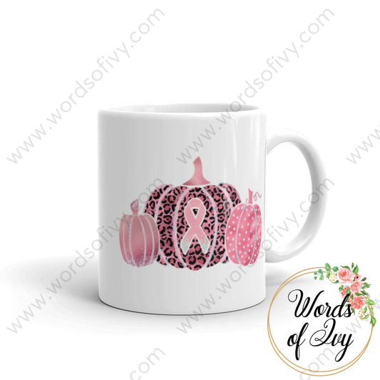 Coffee Mug - 3 Pink Pumpkins | Nauti Life Tees