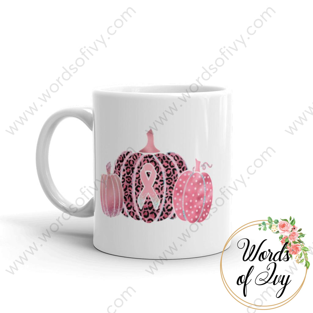 Coffee Mug - 3 Pink Pumpkins