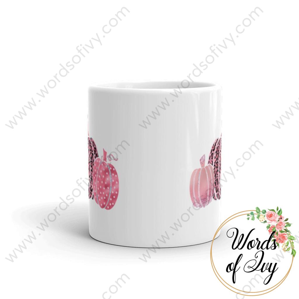 Coffee Mug - 3 Pink Pumpkins