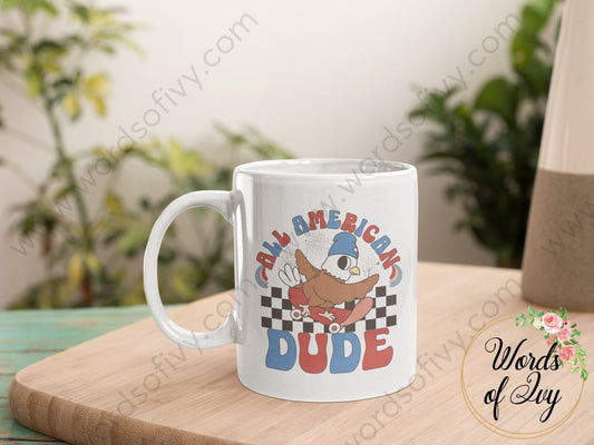 Coffee Mug - ALL AMERICAN DUDE 230719004 | Nauti Life Tees