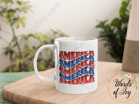 Coffee Mug - AMERICA 230719005 | Nauti Life Tees